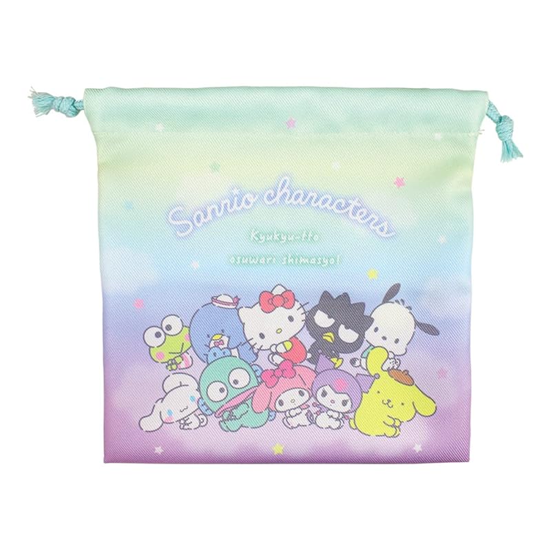

Tease Factory sanrio flat drawstring bag Squeaky and tight H20×W20cm SR-5530255KY
