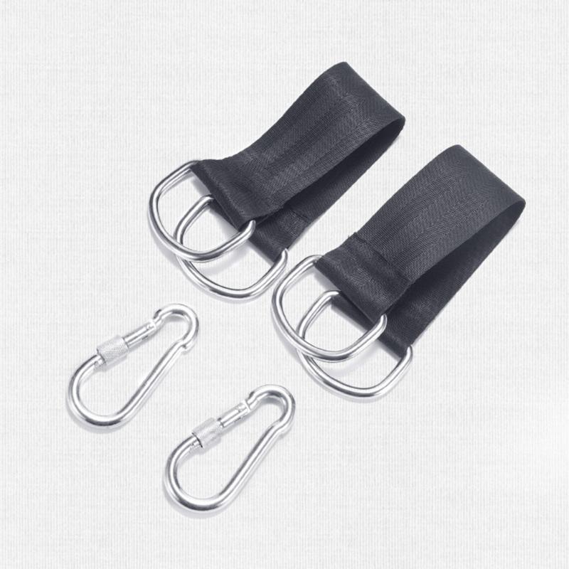 Tree Swing Hanging Hammocks Strap Regulable Rope with Strong Rings Buckles for Easy Attachments To Trees