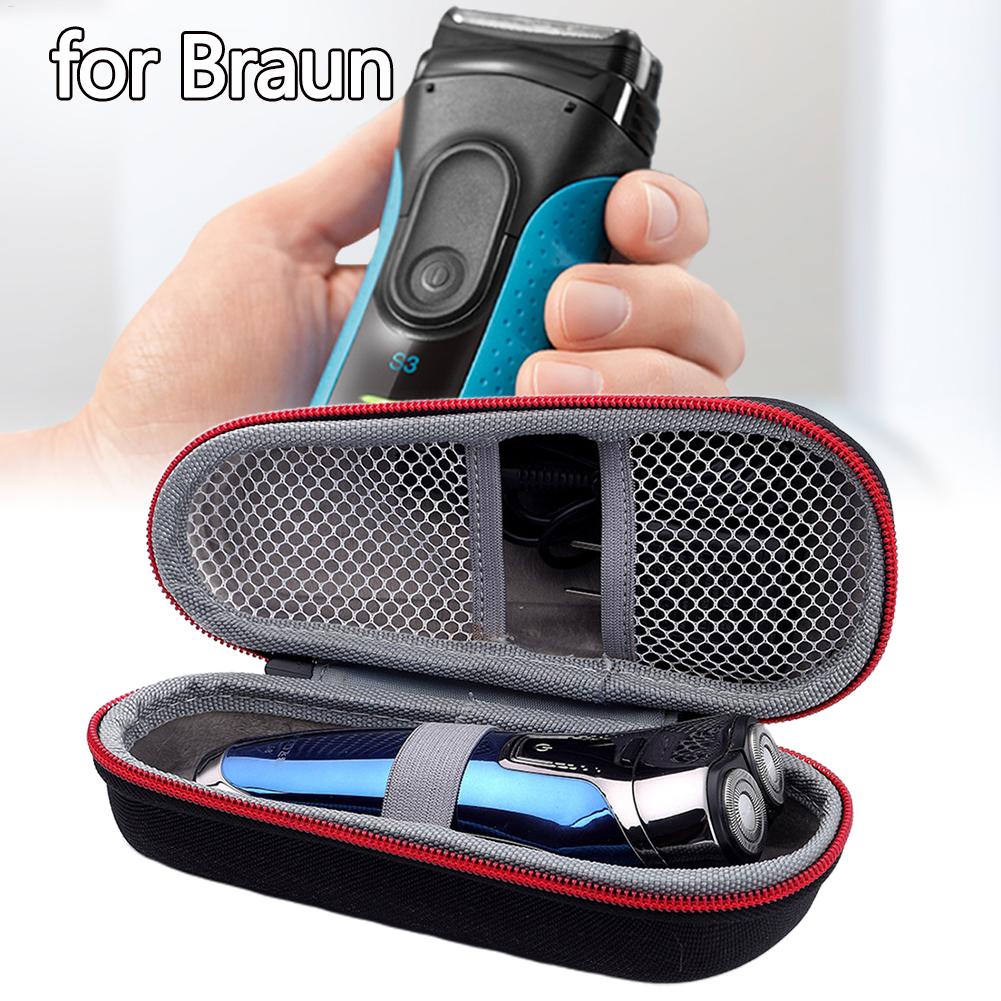 Razor Shaver Case Box Bag Electric Razor Storage Bag Box Waterproof EVA Hard Travel Portable Shaver Protective Storage Case