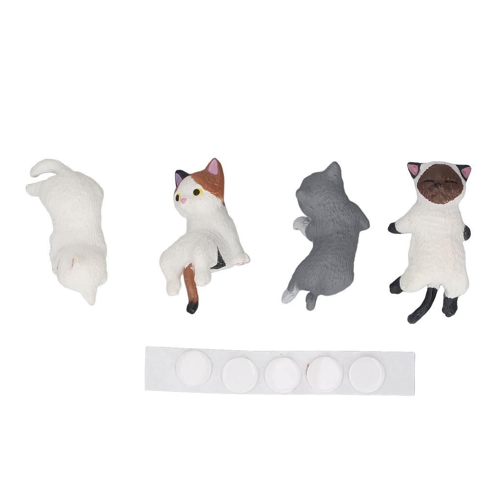 4PCS Cute Car Interior Decor Resin Mini Cute Car Funny Automotive Interior Decoration for Party