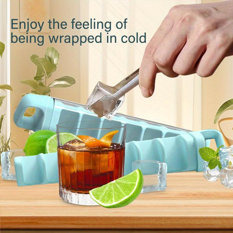 Ice Cube Mold Household Ice Making Artifact Pull Ice Grid Block Ice Maker Ice Mold, Drink Accessory, Beverage Cooling, Compact Mold