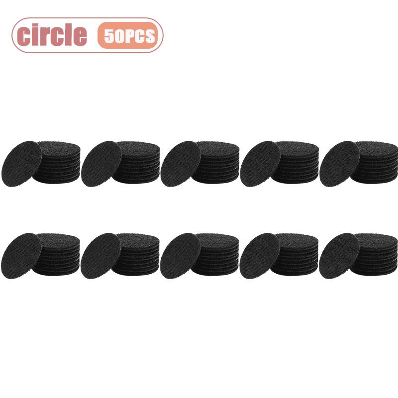 Heavy Duty Hook and Loop Adhesive Tape for Securing Bed Sheets Sofa Cushions and Rugs Non Slip Nylon Sticky Pads