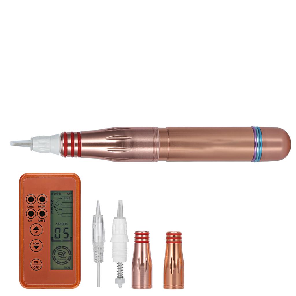 Eyebrow Lip Eyeliner Permanent Makeup Tattoo Machine Power Supply Set