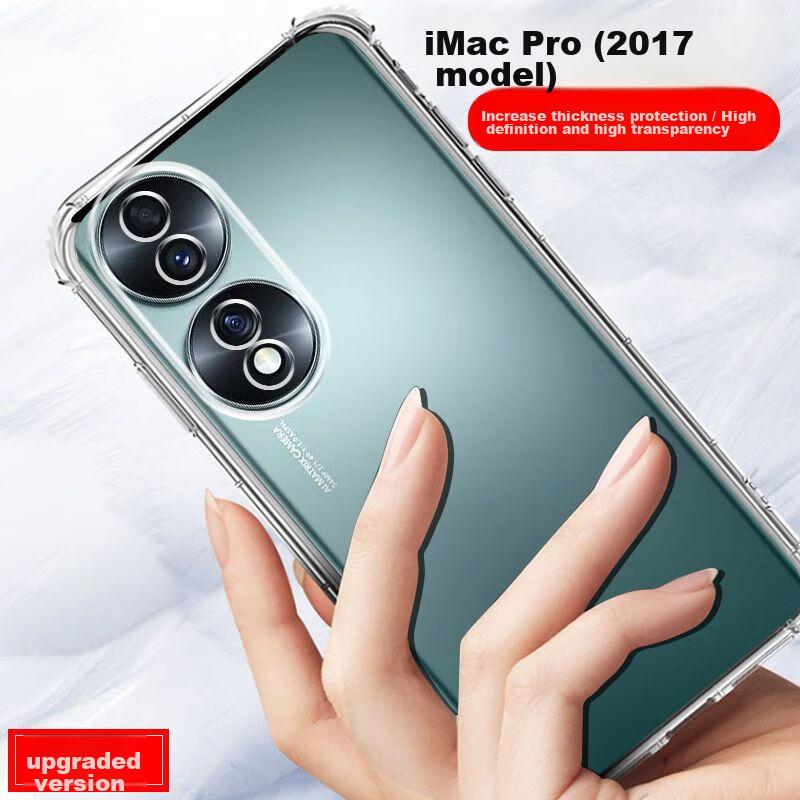 Kelleia Honor 70 Pro/70 Pro+ Phone Case, Honor 70 Pro+ Full Protection Shockproof TPU Airbag Soft/Protective Case, Transparent, 6.78 Inches