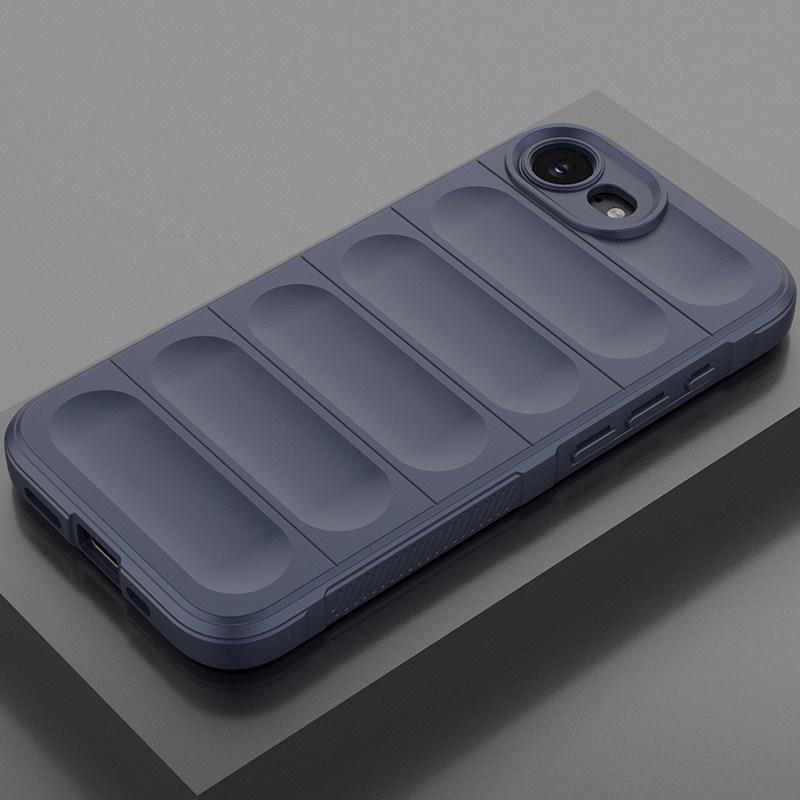 Compatible with iPhone 17e: Liquid Silicone Case with Full Lens Coverage & Airbag Drop Protection