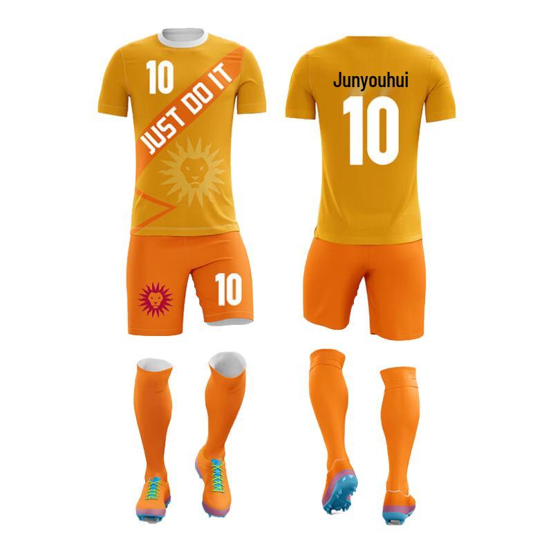 

Unisex Digital Print Quick-Dry Football Jersey & Shorts Set M