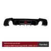 Compatible BMW 3 Series Coupe E92/E93 M Sport Rear Bumper Spoiler Lip for Tail Modification.