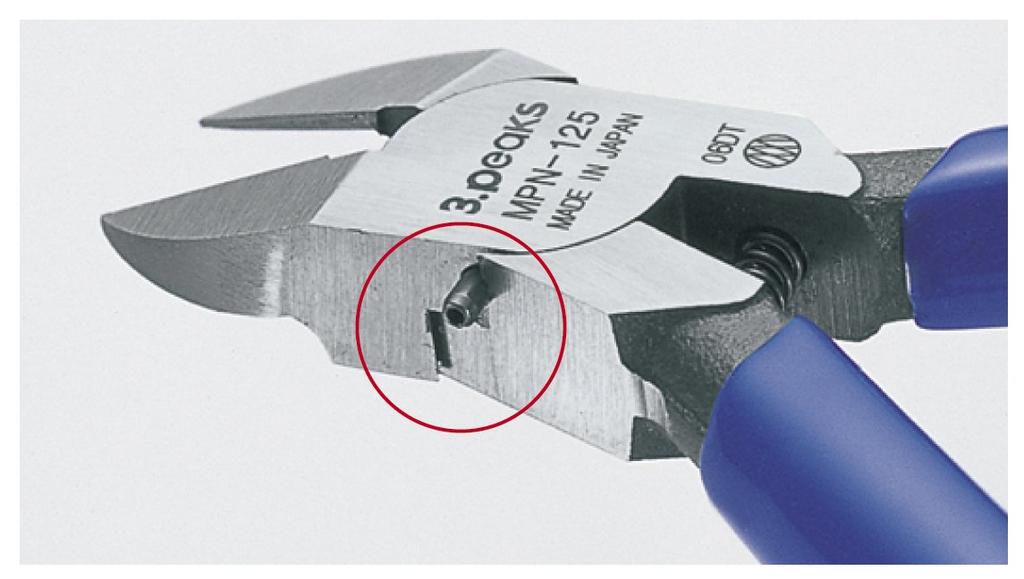 Three Peaks Giken Micro Plastic 3.peaks R-Type Nippers, 125mm, MPN-125R