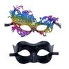 2 Pcs Couple Masquerade Masque Set For Men And Women Lace Venetian Party Masque Party Prom Ball Costume Accessory