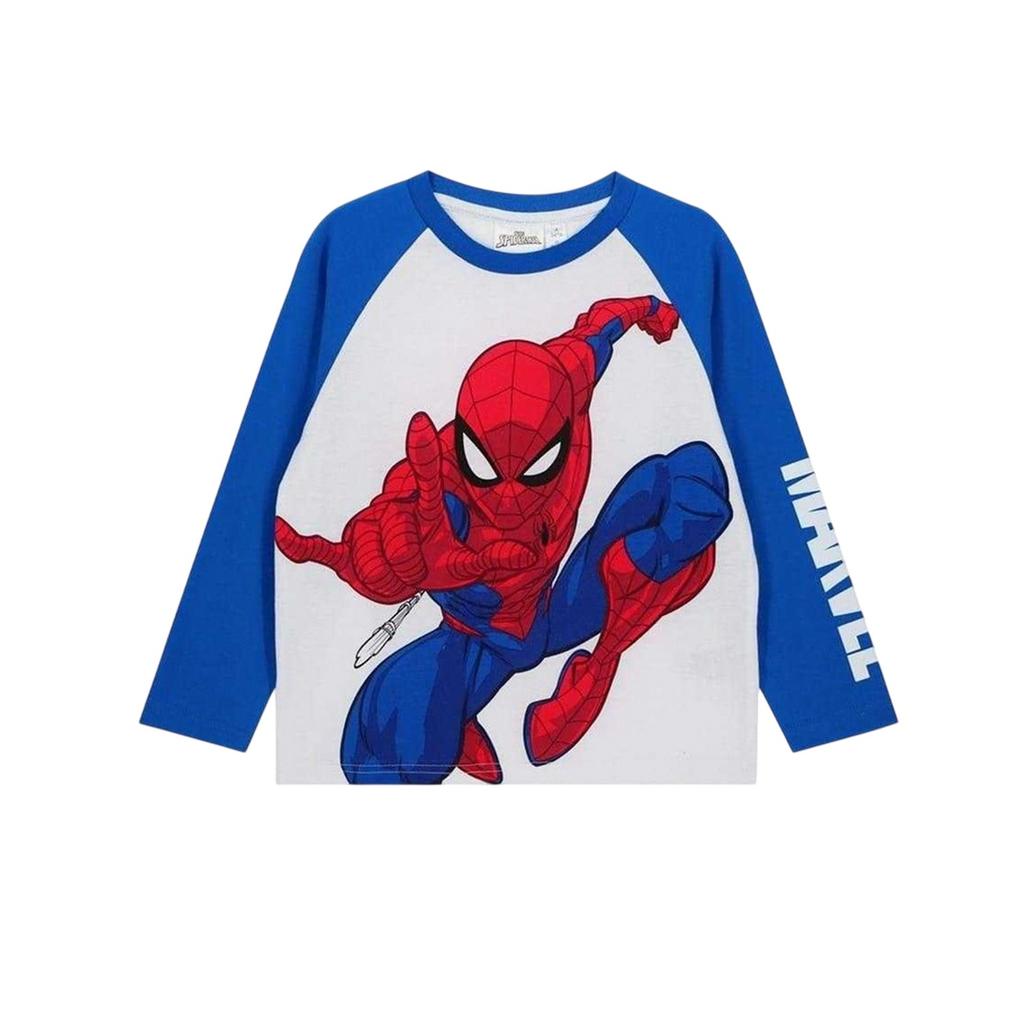 Spider-Man Childrens/Kids Character Long-Sleeved T-Shirt