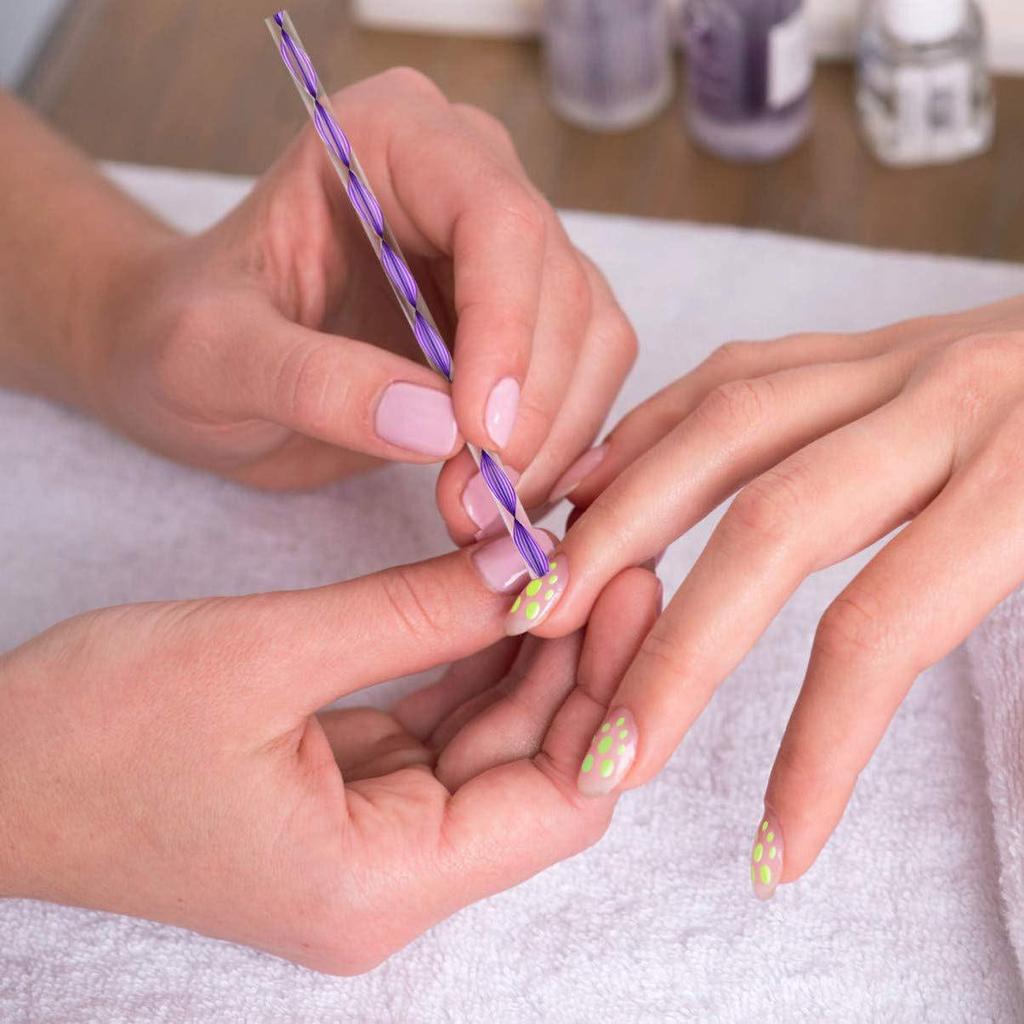 13-Piece Acrylic Spiral Rod & Dotting Tool Set for Nail Art and Mandala Designs