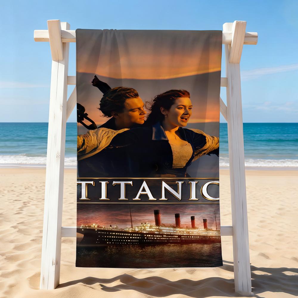 Love movie T-TITANIC Towel Drying Bath Towel Applicable To Light Swimming Camping Yoga Beach Out