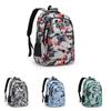 Unisex Polyester Lined Backpack With Breathable Arc Shoulder Straps For Daily Outfits