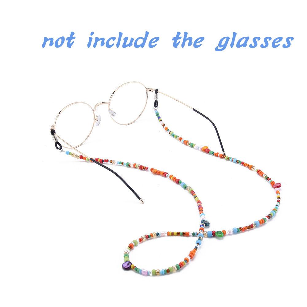 

Anti-lost Beaded Beads Colorful Eyeglass Chain Eyewear Cord Spectacle Frame Holder Eyeglasses Strap