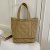 Women's Bag Rhomboid Shoulder Bag Commuter Large Capacity Tote Bag