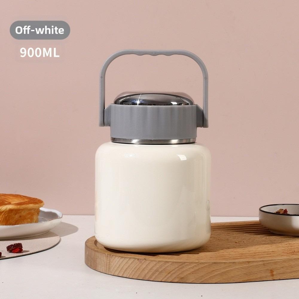 New 900ML Stewing Cup Large Capacity Leak-Proof Storage Food Jar Portable Stewing Pot 801-900ml