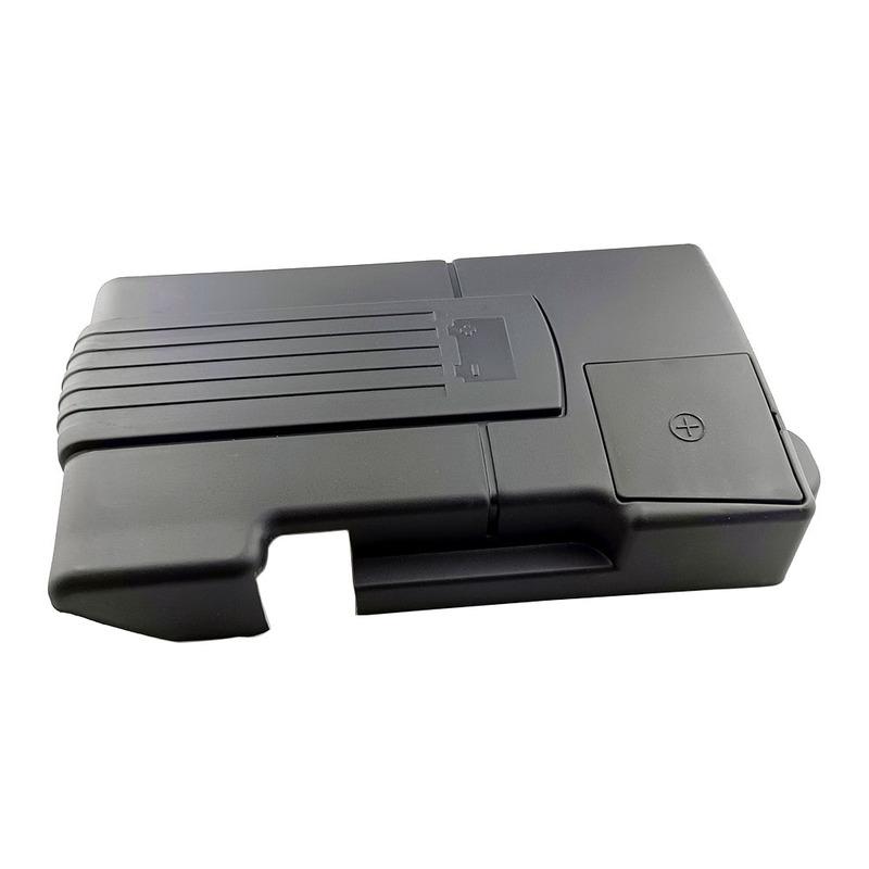 For Skoda Kodiaq 2016- Car Engine Battery Protection Cap Dustproof Cover Positive Negative Anode Rustproof Shell