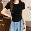 Women's Round Neck Short Sleeve T-Shirt