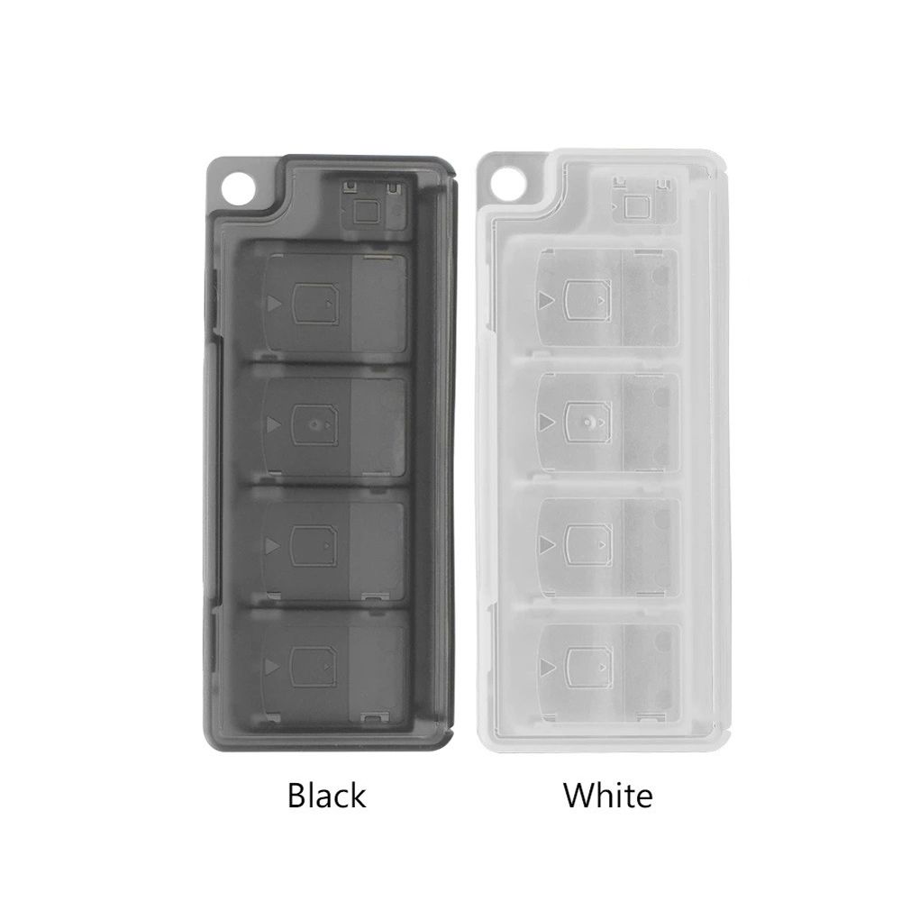 Case 11.2x4.7x1.3cm Cartridge Holder Shell Game Cards Storage Case TF Cards Storage Game Cards Box