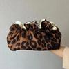 Mode Frauen Perle Reißverschluss Make-up Tasche große Kapazität Kulturbeutel Reise Organizer Beutel Damen Leopard gedruckt Make-up Taschen Geschenk