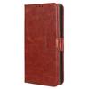 Flip Case for Oppo Reno 12FS / 12F, Crazy Horse Wallet, Brown