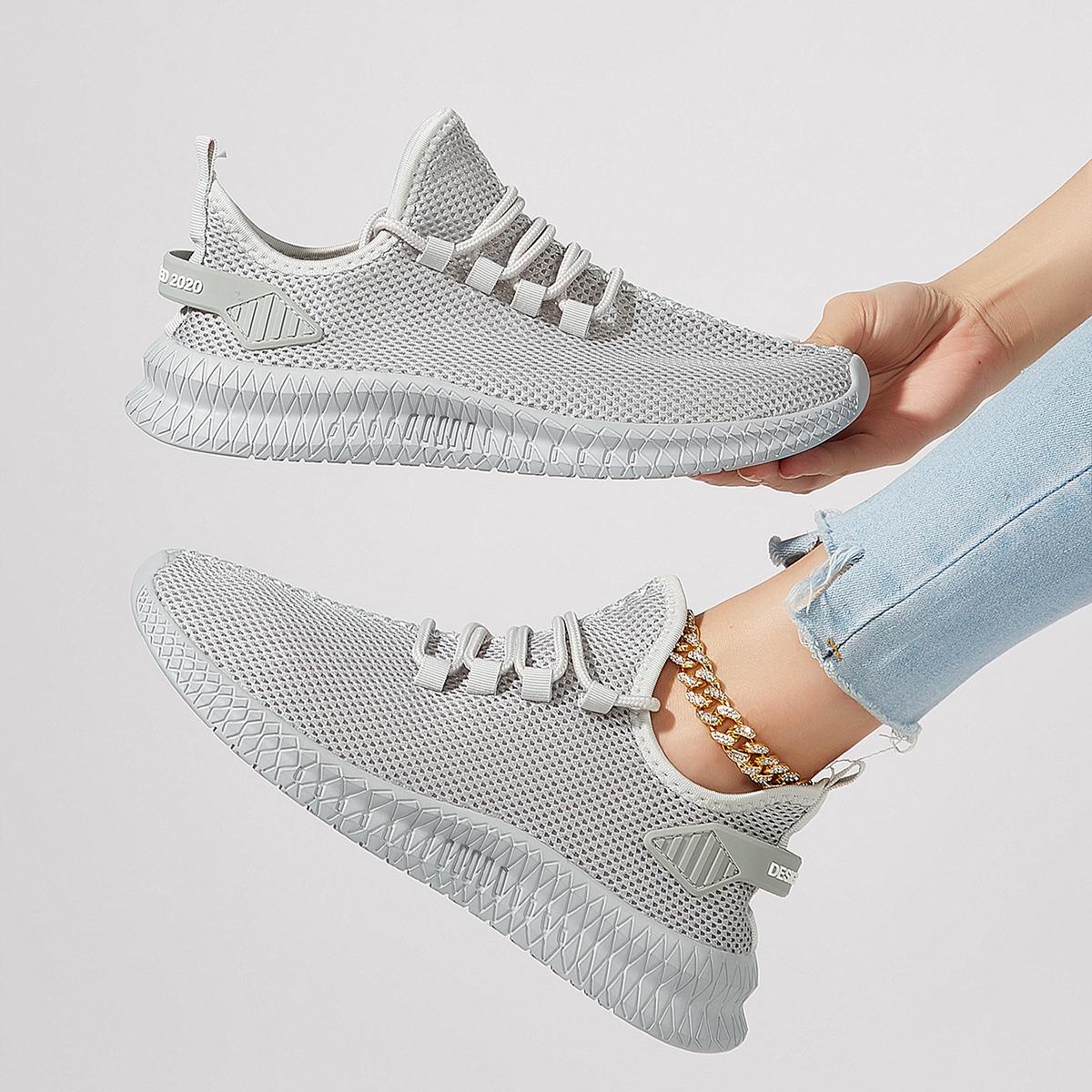 

Мода Размер 44 Женские Черные Кроссовки Легкие Повседневные Туфли для Ходьбы Студенческая Обувь Спортивная Дышащая Нескользящая Обувь для Влюбленных 44 серый