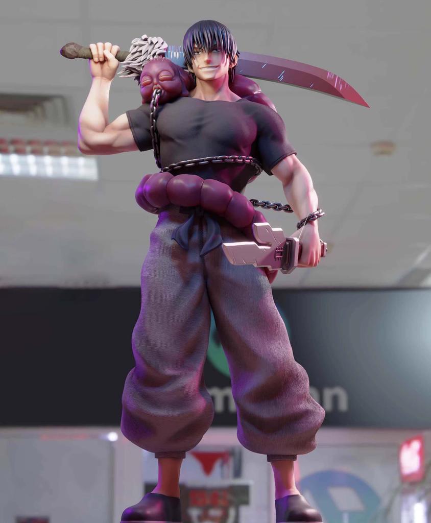 JJK Anime Toji Fushiguro Figure Strongest Warrior Toji Action Figures Collectible doll Model Fushiguro Toji figurine Boy Gifts