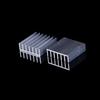 10Pcs Aluminum 20X20X6Mm Ic Led Cooling Cooler Heatsink Heatsinks With Tape