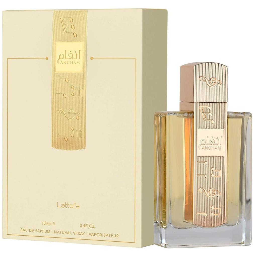 Lattafa Angham Pink Perfume, Middle Eastern Arabic Dubai Popular Fragrance, Long Lasting Unisex Scent, High Quality Eau De Parfum, 100ml