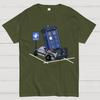 Doctor Who Tardis Parking Only Cotton Summer Casual Cool Loose T-Shirt