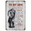 Vintage Metal Tin Sign Wall Art Home Decor 20x30cm