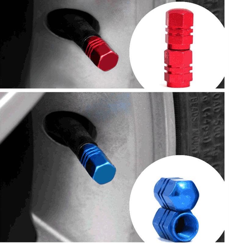 Aluminum Tire Valve Stem Caps for Car Wheels