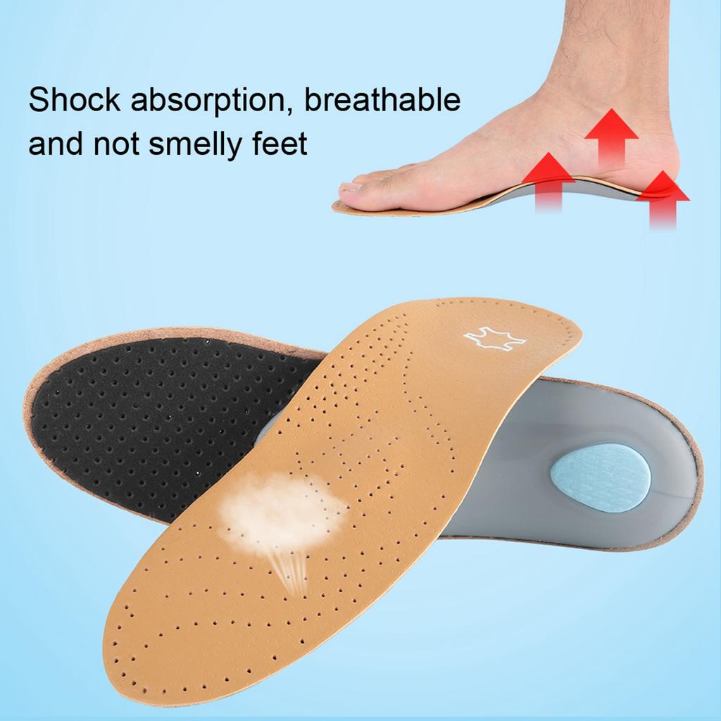 Unisex Insoles Comfort Shock Absorbing Arch Support Insole Breathable Shoes Pad