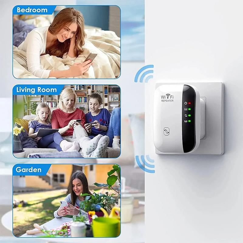 300Mbps Wireless Wifi Repeater 2.4G Router Wifi Range Extender Wi-Fi Signal Amplifier 802.11N Network Card Adapter For Pc