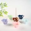 Lotus Ceramic Incense Holder - Creative Sandalwood Burner & Indoor Ornament.