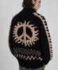 Hoodhood Alien Nordic Zip-Up Cardigan Black