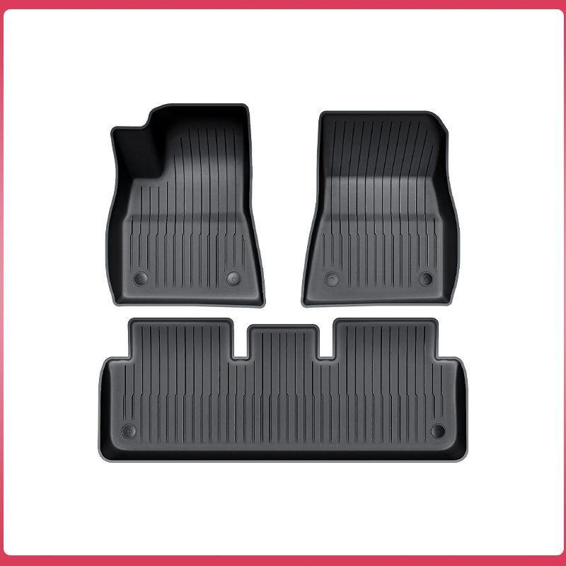 Tesla Model 3/Y Trunk & Rear Seat TPE Mat - Baby Safe