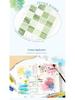 ZABC Colorful Washi Tape Series: 4 Rolls for Journal Decoration & DIY Collage