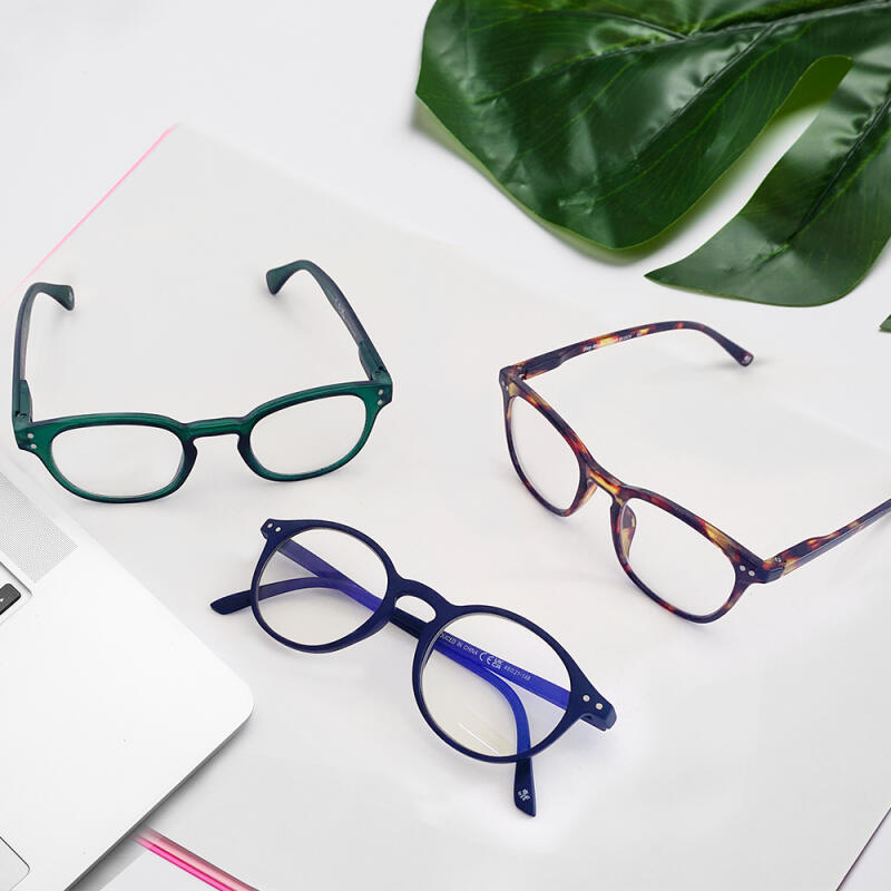 IF Blue Light Blocking Glasses: Choose one of three colors