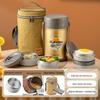 TAFUCO 316 Stainless Steel Vacuum Insulated Multi-Layer Lunch Box