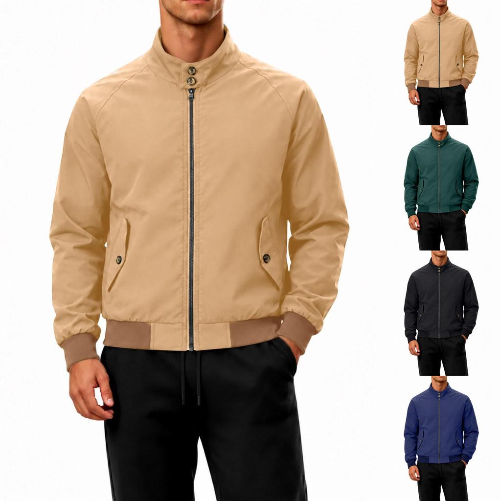 Men's Jacket, Spring Fall Casual Outerwear, Jacket Coat for Daily Wear