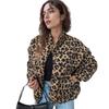 Women's Retro Leopard Print Jacket: American-European Casual Loose Fit
