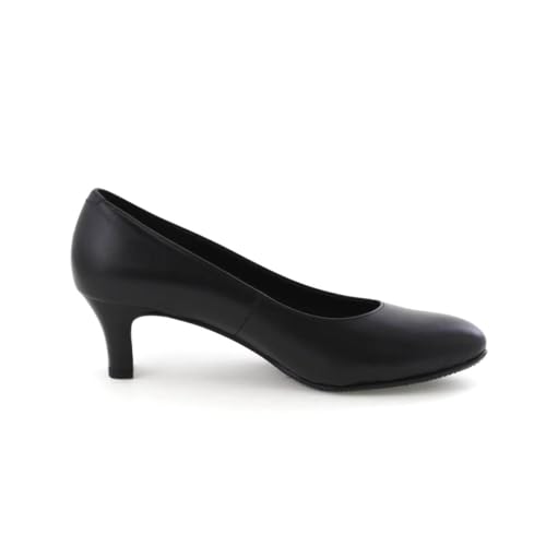 Himiko 5cm Heel Round Toe Black Pumps/600006 Black 230