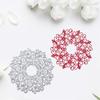 Puzzle Round Lace Carbon Steel Cutting Dies DIY Scrapbooking Photo Album Stencil Q1FD