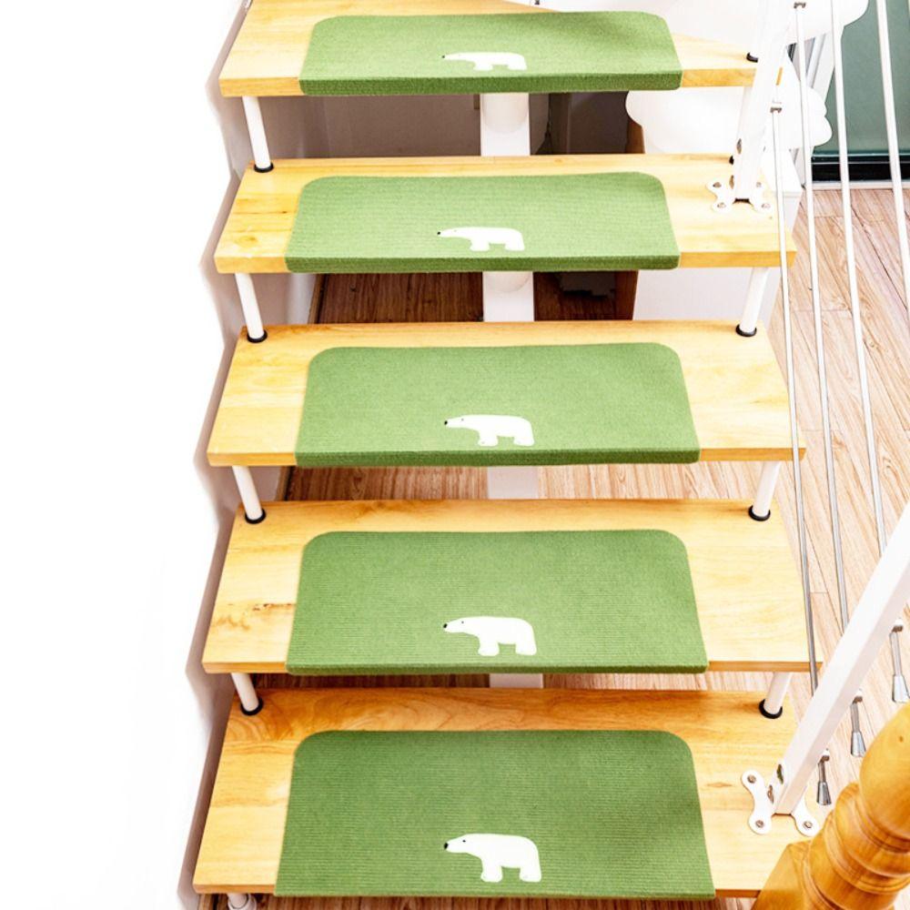 Safety Mute Self Adhesive Adhesive Free Entrance Mat Stair Mat Floor Mat Step Pad Step Rug Carpet