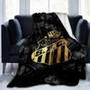 Fc Crest Design Printed Throws Blanket Soft Flannel Blankets for Couch Bed Gifts for Men Women Picnic Blanket Christmas Gifts