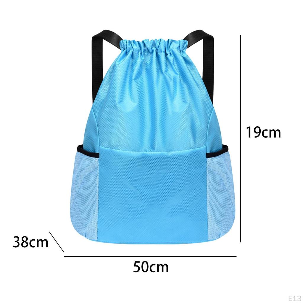 Drawstring Backpack Daypack Rucksack Versatile for Trips Backpacking Outdoor Activities