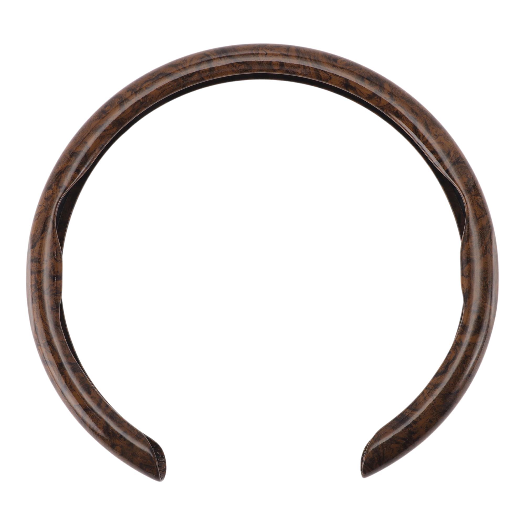 

X AUTOHAUX Чехол на руль автомобиля Универсальный из ПУ синтетической кожи Легкий Интерьер Персиковый 1 шт., Кожаный, Прочный, Жаростойкий, 38 см, Установка,