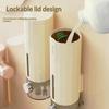 Wall Mounted Soap Dispenser No Drilling Clear Window Suitable for Shampoo Body Wash for Bathroom Shower Room