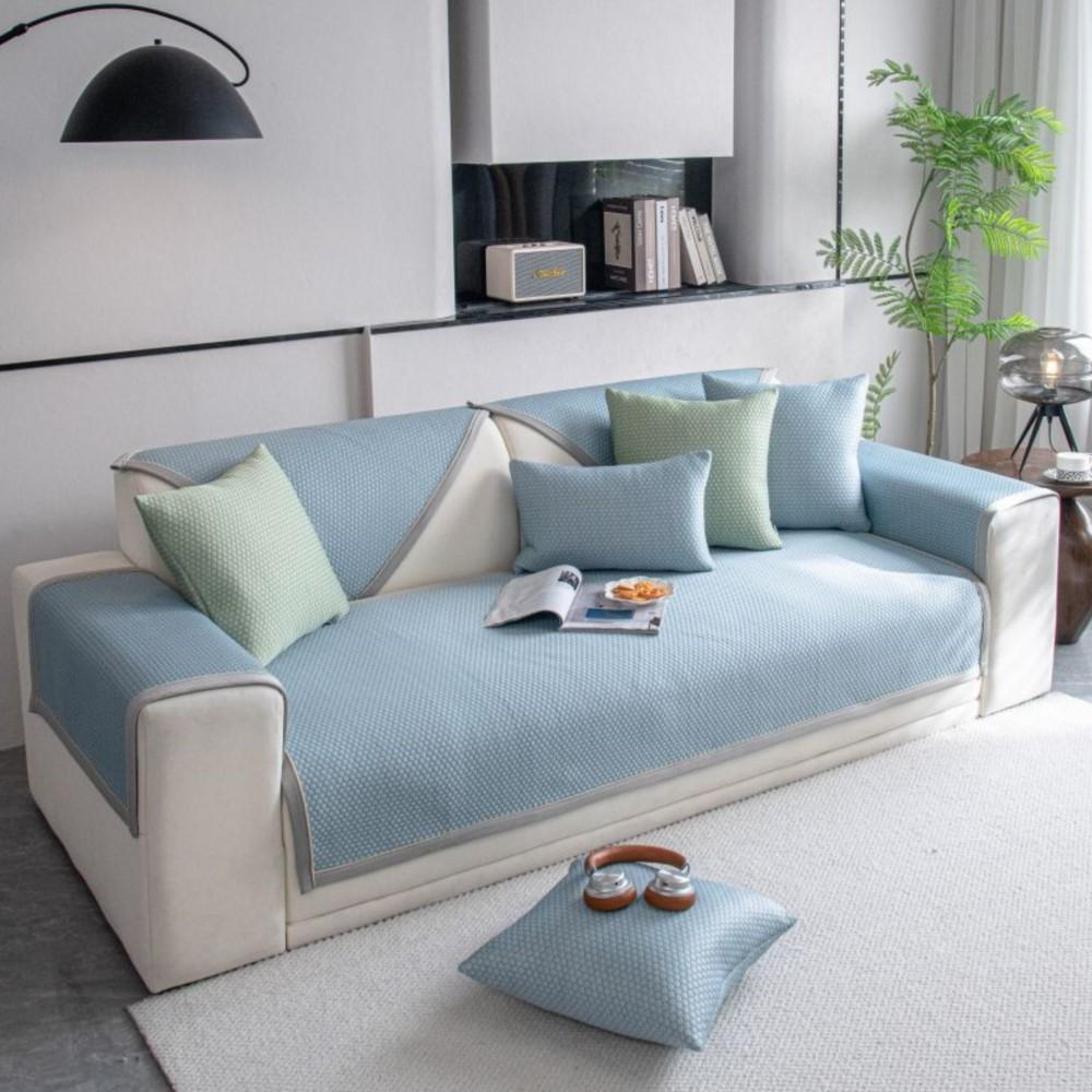 Cojin Housse De Canape Dangle Living Room Anti-slip Couch Sofa Cover Summer Nordic TWO Seat Sofa Cushion Cover Slipcover Funda